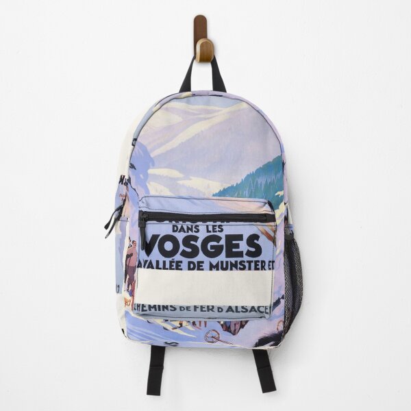 Item preview, Vosges Winter Sports - Vintage Travel Poster designed and sold by BestVarieties.