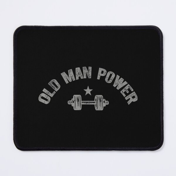 Item preview, Old Man Power Funny Gym Strength designed and sold by eliramaison.