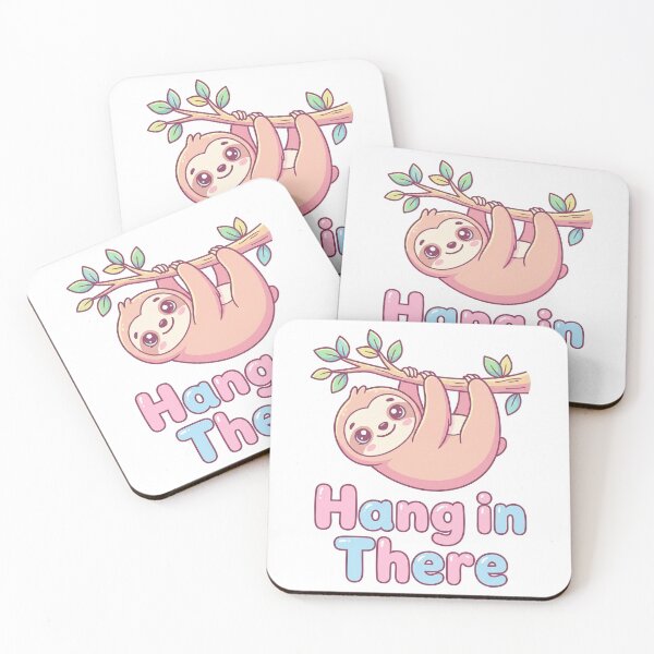 Item preview, Hang in there sloth designed and sold by Tyco-Art.