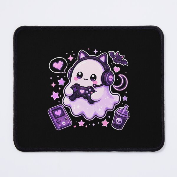 Item preview, Gamer Ghost - Kawaii Spooky Cute Gaming Aesthetic Art designed and sold by Hauntingly Cute.