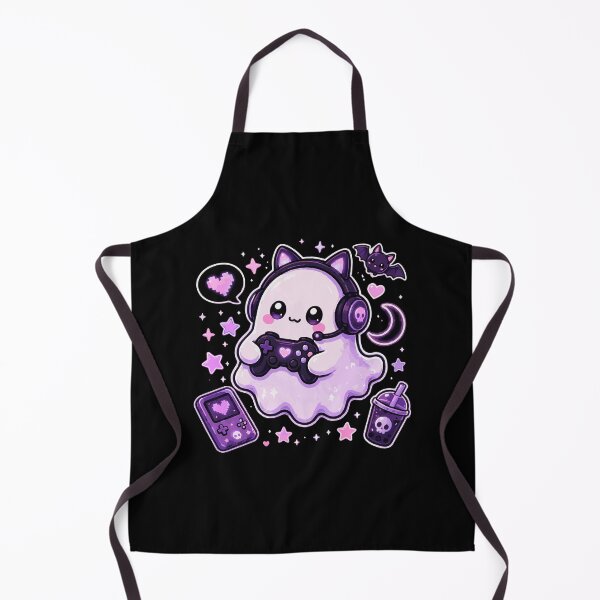 Item preview, Gamer Ghost - Kawaii Spooky Cute Gaming Aesthetic Art designed and sold by Hauntingly Cute.