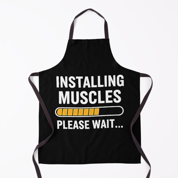 Item preview, Installing Muscles Please Wait Funny Fitness Loading designed and sold by eliramaison.