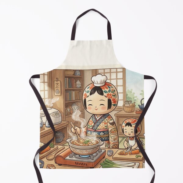 Item preview, Kokeshi Family Kitchen: Heartwarming Japanese Cooking designed and sold by Kokeshidreams.