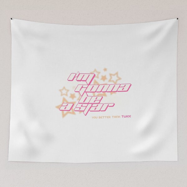 Item preview, I'M GONNA BE A STAR PINK — TWICE [FANART BY CZARINAHOLIC] designed and sold by czarinashop.