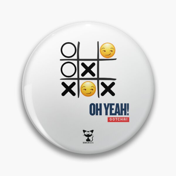 Item preview, Oh Yeah! Gotcha! Tic-Tac-Toe Victory - Funny Gamer Humor designed and sold by Error404!.