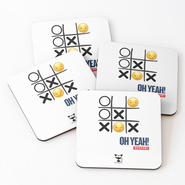 Item preview, Oh Yeah! Gotcha! Tic-Tac-Toe Victory - Funny Gamer Humor designed and sold by Error404!.