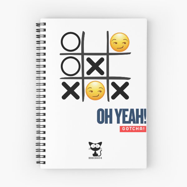 Item preview, Oh Yeah! Gotcha! Tic-Tac-Toe Victory - Funny Gamer Humor designed and sold by Error404!.