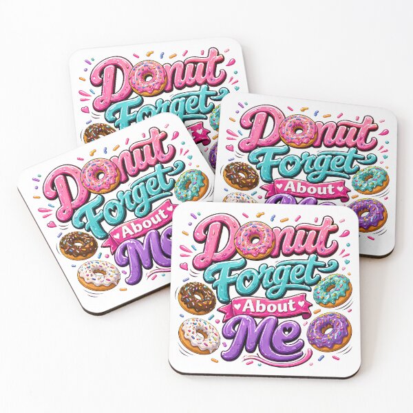 Item preview, Donut Forget About Me – Funny Cute Donut Pun T-Shirt with Sprinkles designed and sold by RvinJo8.
