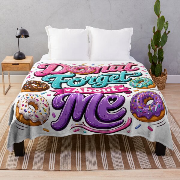 Item preview, Donut Forget About Me – Funny Cute Donut Pun T-Shirt with Sprinkles designed and sold by RvinJo8.