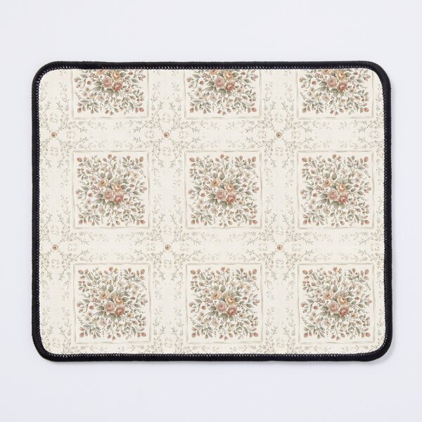 Item preview, Romantic Rose Bouquet Floral Square Pattern designed and sold by SplashTastic.