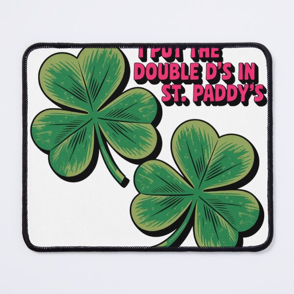 Item preview, Retro Risograph Four Leaf Clover Art designed and sold by Bloomkept.