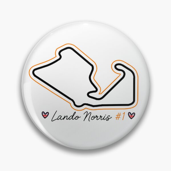 Item preview, Lando Norris & Home Silverstone Circuit designed and sold by LeseKing.