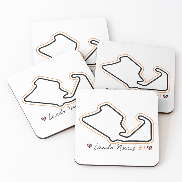 Item preview, Lando Norris & Home Silverstone Circuit designed and sold by LeseKing.