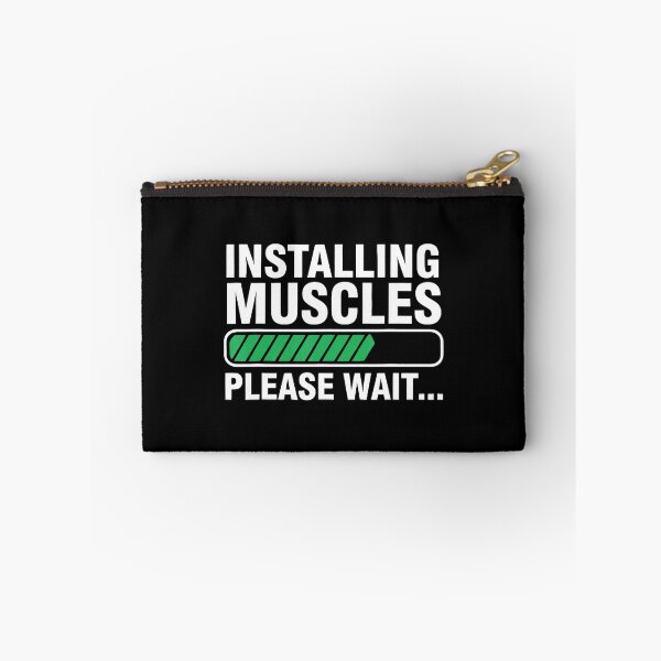 Item preview, Installing Muscles Please Wait Gym Humor Fitness Loading designed and sold by eliramaison.