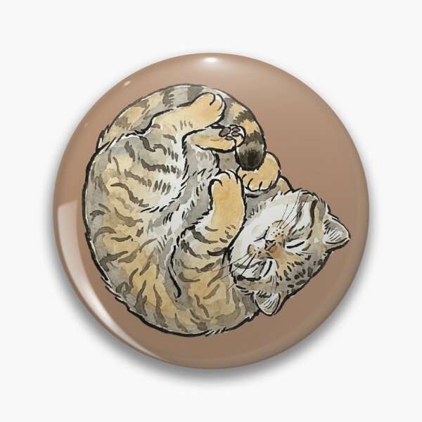 Item preview, Pallas Cat - Curled Up designed and sold by Tee-se Me More.