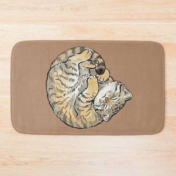 Item preview, Pallas Cat - Curled Up designed and sold by Tee-se Me More.