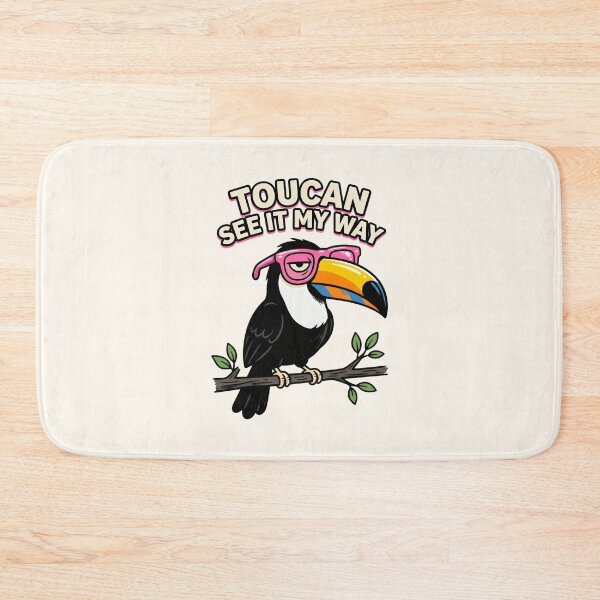 Item preview, Toucan Bird Pun Sarcastic Glasses Animal designed and sold by SplashTastic.