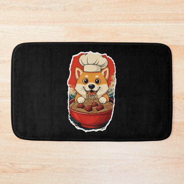 Item preview, Shiba Inu Spaghetti Chef Cute Japanese Style designed and sold by JordynLadukeg65.