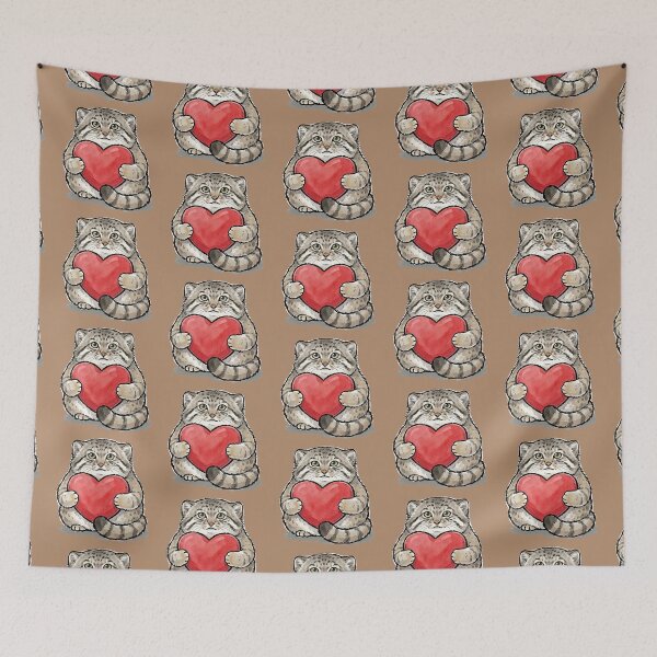 Item preview, Pallas Cat - Heart designed and sold by Tee-se Me More.
