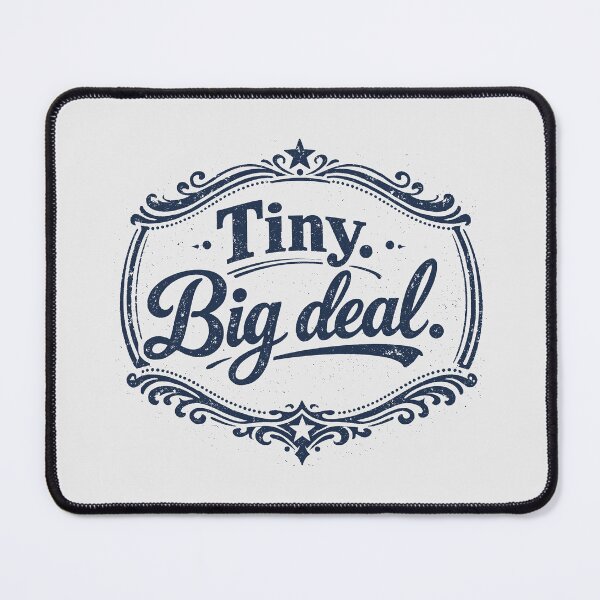 Item preview, Tiny Big Deal Vintage Typography designed and sold by SplashTastic.