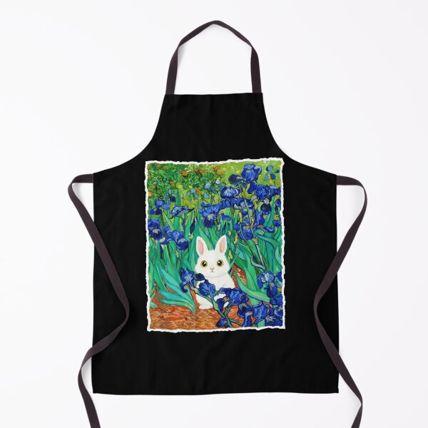 Artikelvorschau, Weißes Kaninchen im Irisgarten (Impressionistischer Stil) entworfen und verkauft von JordynLadukeg65.