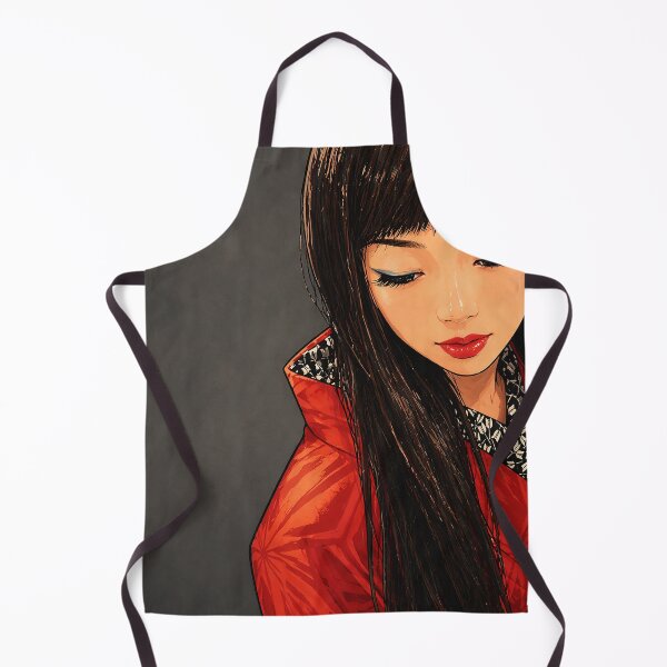 Item preview, Crimson Silence – Japanese Elegance Portrait designed and sold by clipboxjp.