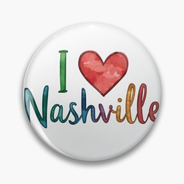 Item preview, I Love Nashville  designed and sold by PamLeeDesign.