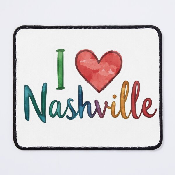 Item preview, I Love Nashville designed and sold by PamLeeDesign.