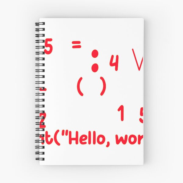 Item preview, Hello World Python Coding Math Logic Programmer designed and sold by tineldesign.