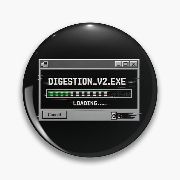 Item preview, Digestion V2.exe Retro Tech Loading Screen designed and sold by SplashTastic.