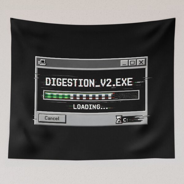 Item preview, Digestion V2.exe Retro Tech Loading Screen designed and sold by SplashTastic.