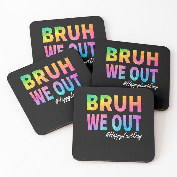 Item preview, Bruh We Out Happy Last Day Funny Graduation School Meme Classic T-Shirt designed and sold by BlitCrankMath.