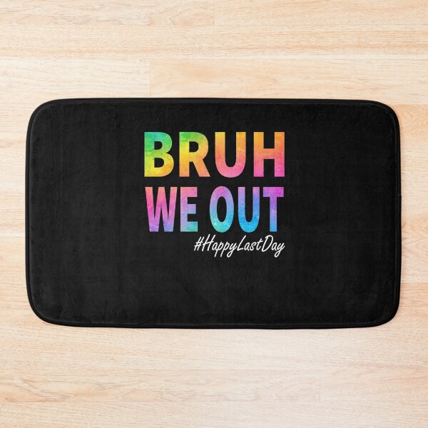 Item preview, Bruh We Out Happy Last Day Funny Graduation School Meme Classic T-Shirt designed and sold by BlitCrankMath.