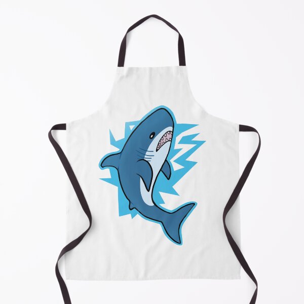 Item preview, Shark Plush Sticker designed and sold by TonsOfTunes.
