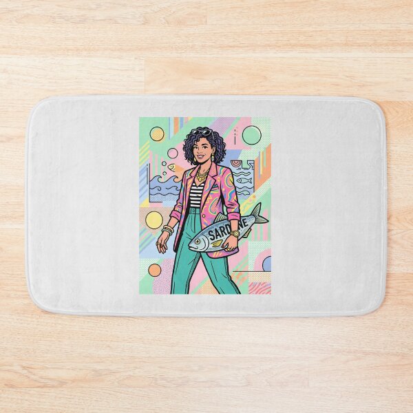 Item preview, Sardine Fashion Illustration Pop Art designed and sold by SplashTastic.