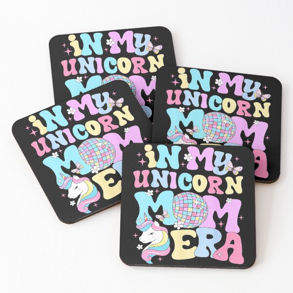 Item preview, In My Unicorn Mom Era Cute Disco Unicorn Mom  designed and sold by zamiokaline.