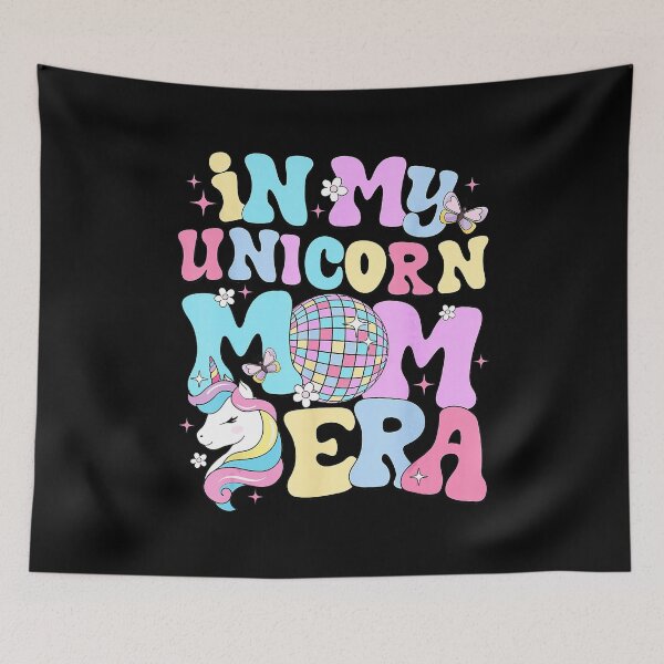 Item preview, In My Unicorn Mom Era Cute Disco Unicorn Mom  designed and sold by zamiokaline.