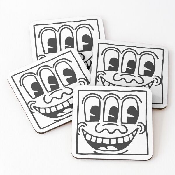 Aperçu de l'œuvre Keith sourit à Haring créée et vendue par Fellye.
