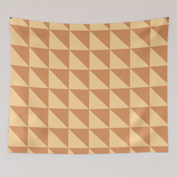 Item preview, Persian orange & caramel triangles designed and sold by Mint + Midnight.