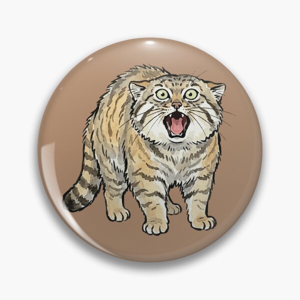 Item preview, Pallas Cat - Frightened designed and sold by Tee-se Me More.