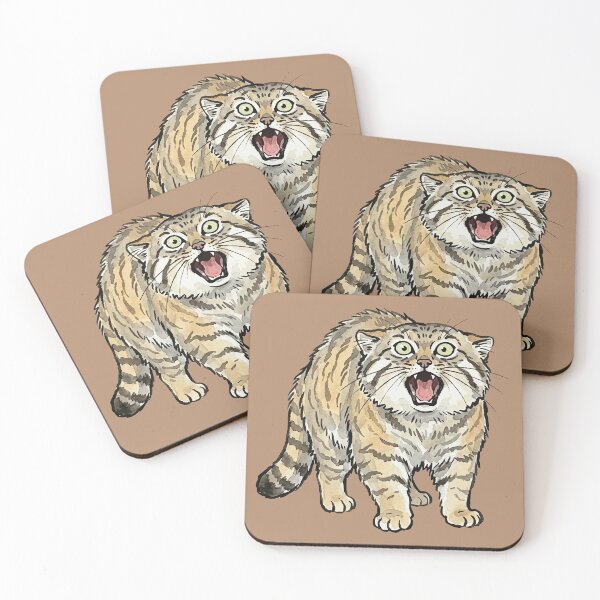 Item preview, Pallas Cat - Frightened designed and sold by Tee-se Me More.