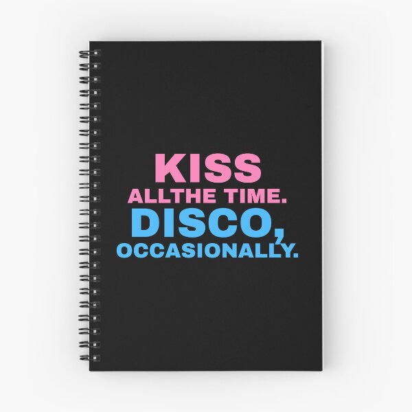 Item preview, Retro Mirrorball Quote - Kiss All The Time. Disco, Occasionally. designed and sold by Niji Hibana.
