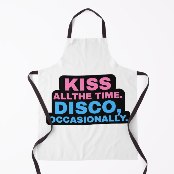 Item preview, Retro Mirrorball Quote - Kiss All The Time. Disco, Occasionally. designed and sold by Niji Hibana.