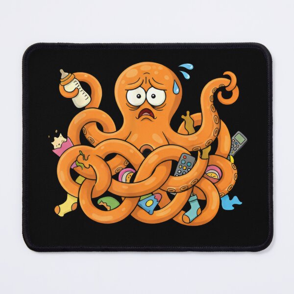 Item preview, Octopus Mom Shirt – I Love My Kids Funny Meme Tee, Introvert Mom Humor, Mother’s Day Gift designed and sold by ZyxDes.