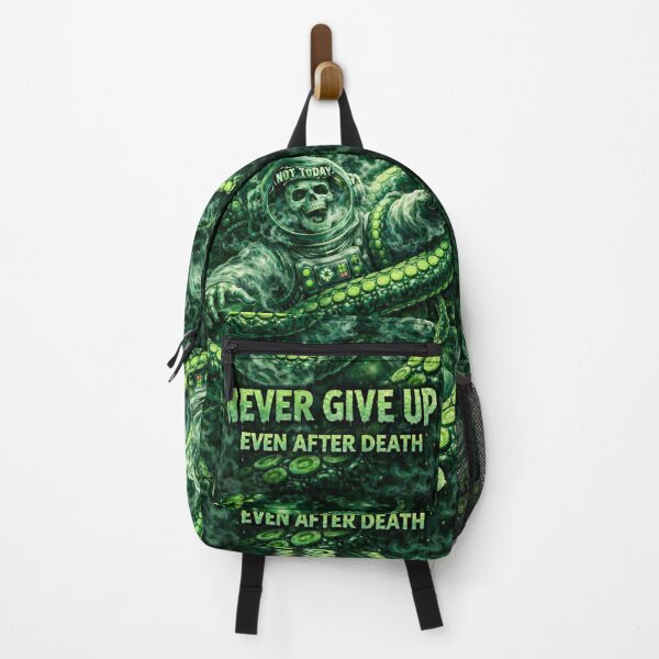 Item preview, Never Give Up — Even After Death designed and sold by Ecocrushstudio.