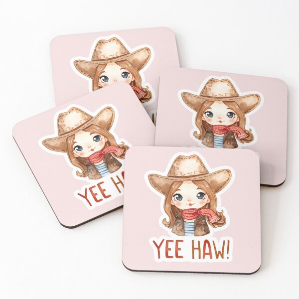 Item preview, Cute Country Girl Yee Haw designed and sold by PamLeeDesign.