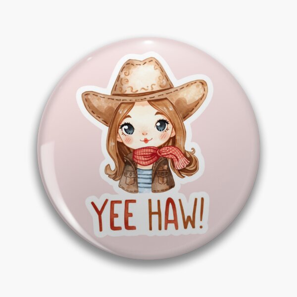 Item preview, Cute Country Girl Yee Haw designed and sold by PamLeeDesign.