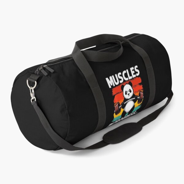 Item preview, Muscles in Progress Panda Weightlifting Funny Gym  designed and sold by eliramaison.