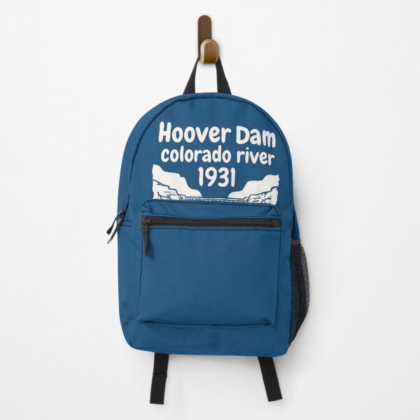 Artikelvorschau, Hoover-Staudamm, blauer Colorado River, niedliche Retro-Landschaft entworfen und verkauft von HowToCanadian.