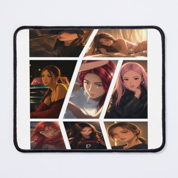 Item preview, BINI Manhwa Style Collage Merchandise designed and sold by RandomlyPopUps.